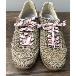 Dolce Vita Laini Sneaker | Tan Leopard Print Suede | Women’s 9.5 | New w/no Tags
